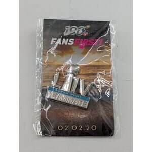 2020 NFL Super Bowl LIV 54 Pin SF 49ers vs KC Chiefs TEAMMATE PIN 02.02.20